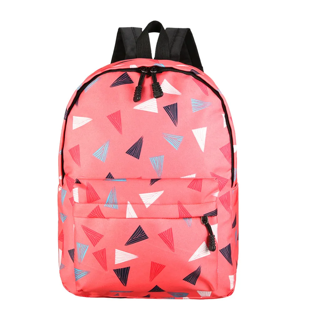 Printed Women Backpack Polyester Fiber School Bags for Teenage Girls Laptop Backpack Rucksack Bagpack Mochila Escolar Feminina