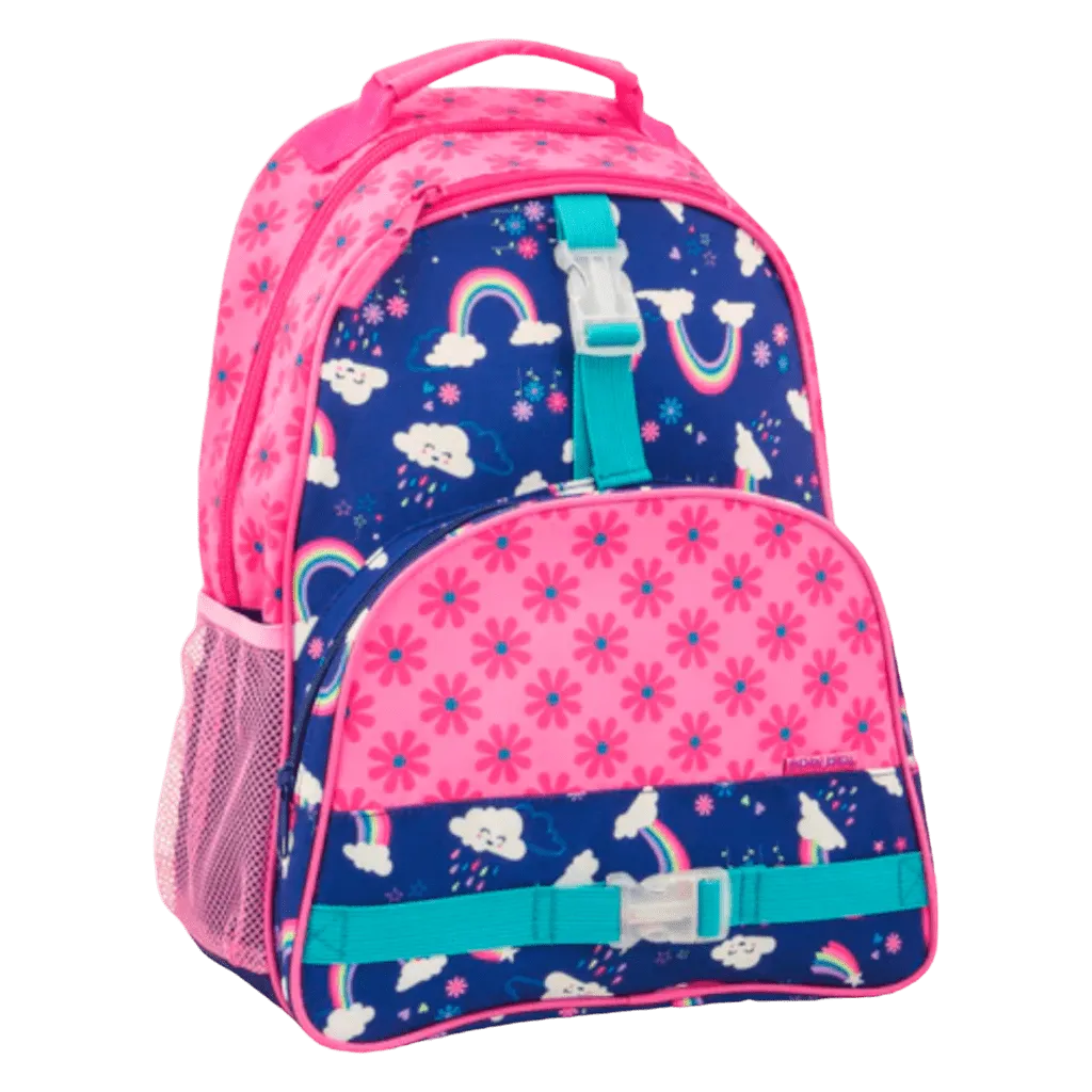 Rainbow Print Personalised Backpack