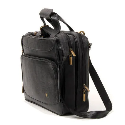 RL Leather Laptop Messenger Office 16inch Bag for Men