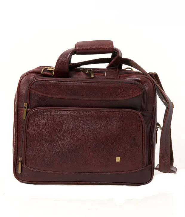 RL Leather Laptop Messenger Office 16inch Bag for Men