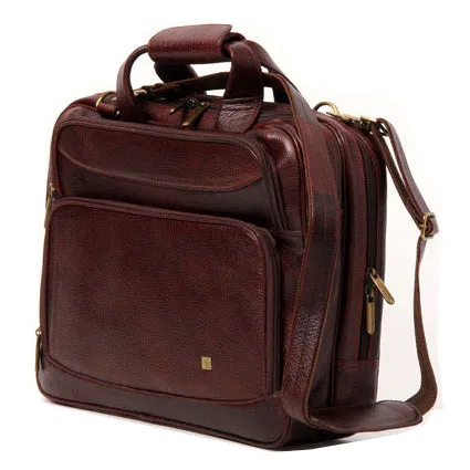 RL Leather Laptop Messenger Office 16inch Bag for Men