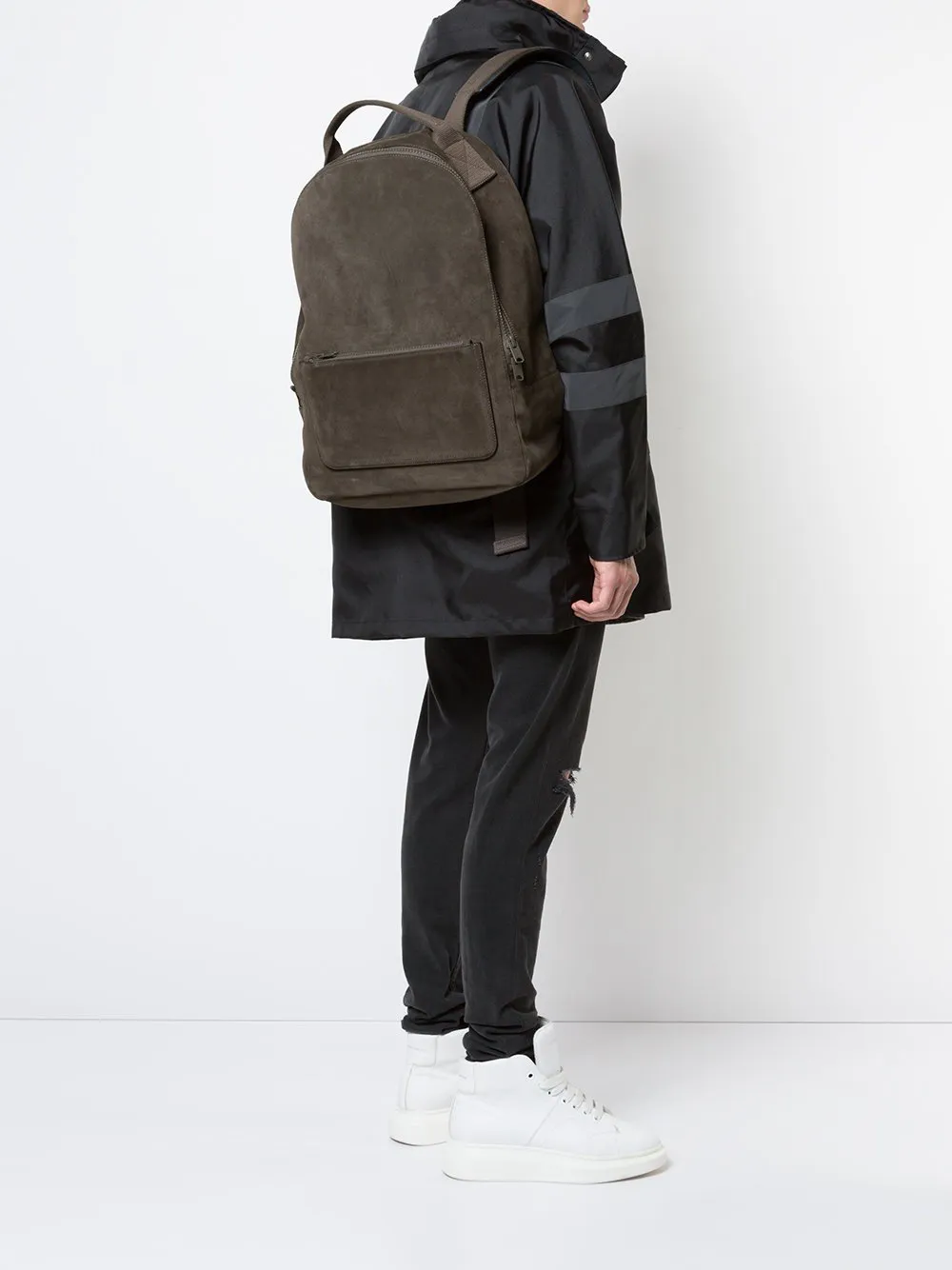 Suede Backpack Whisper