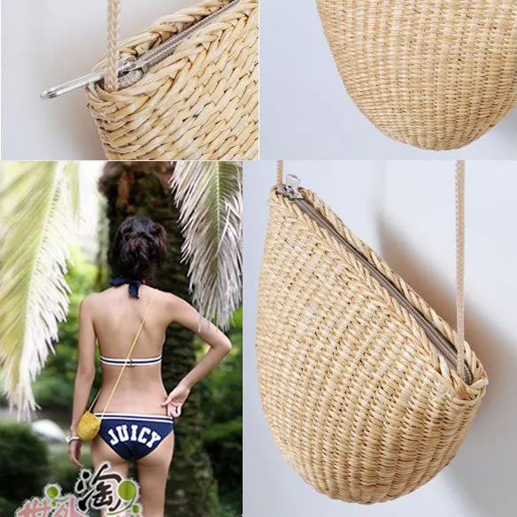 TEEK - Zipped Cup Straw Bags