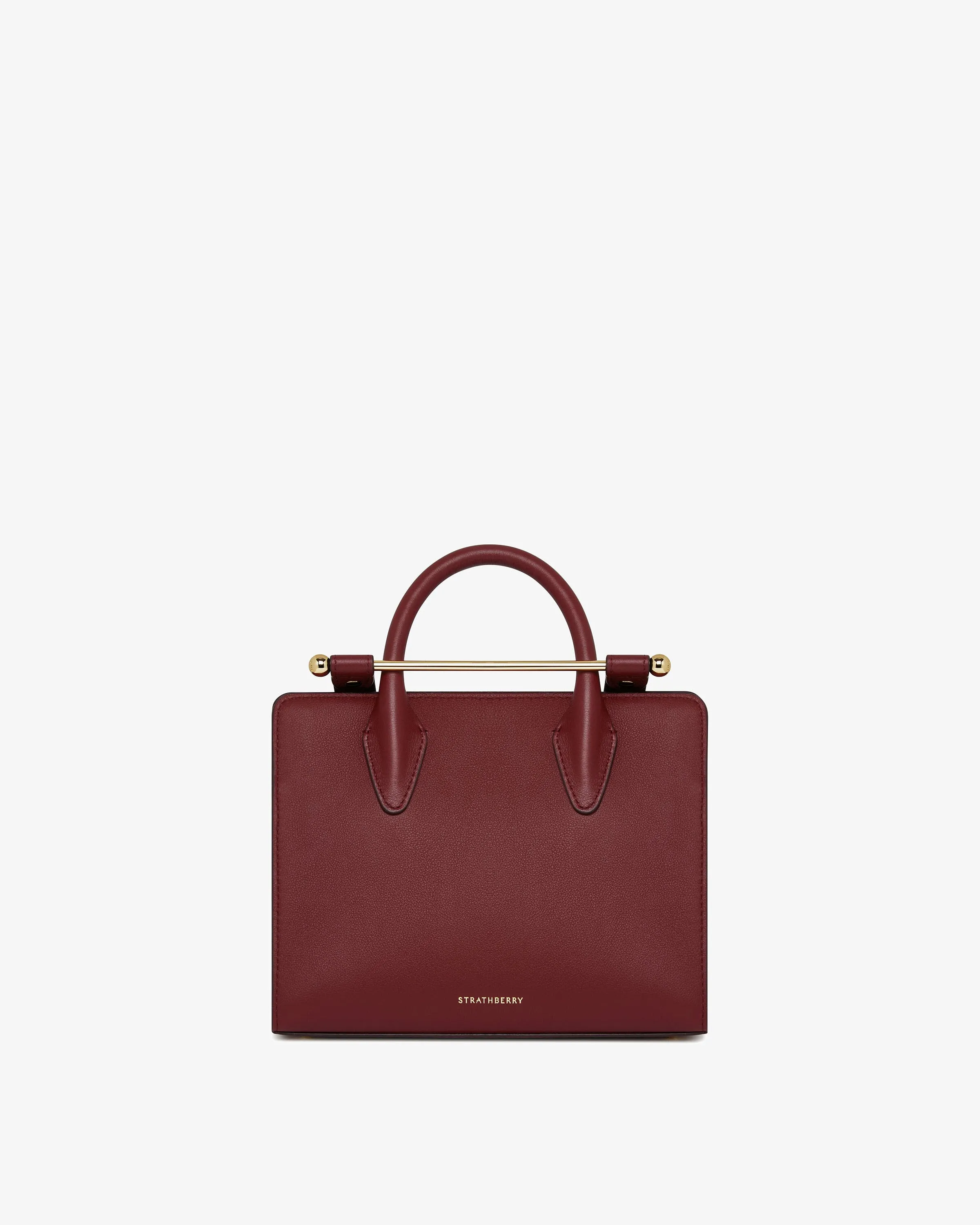 The Strathberry Mini Tote - Oxblood