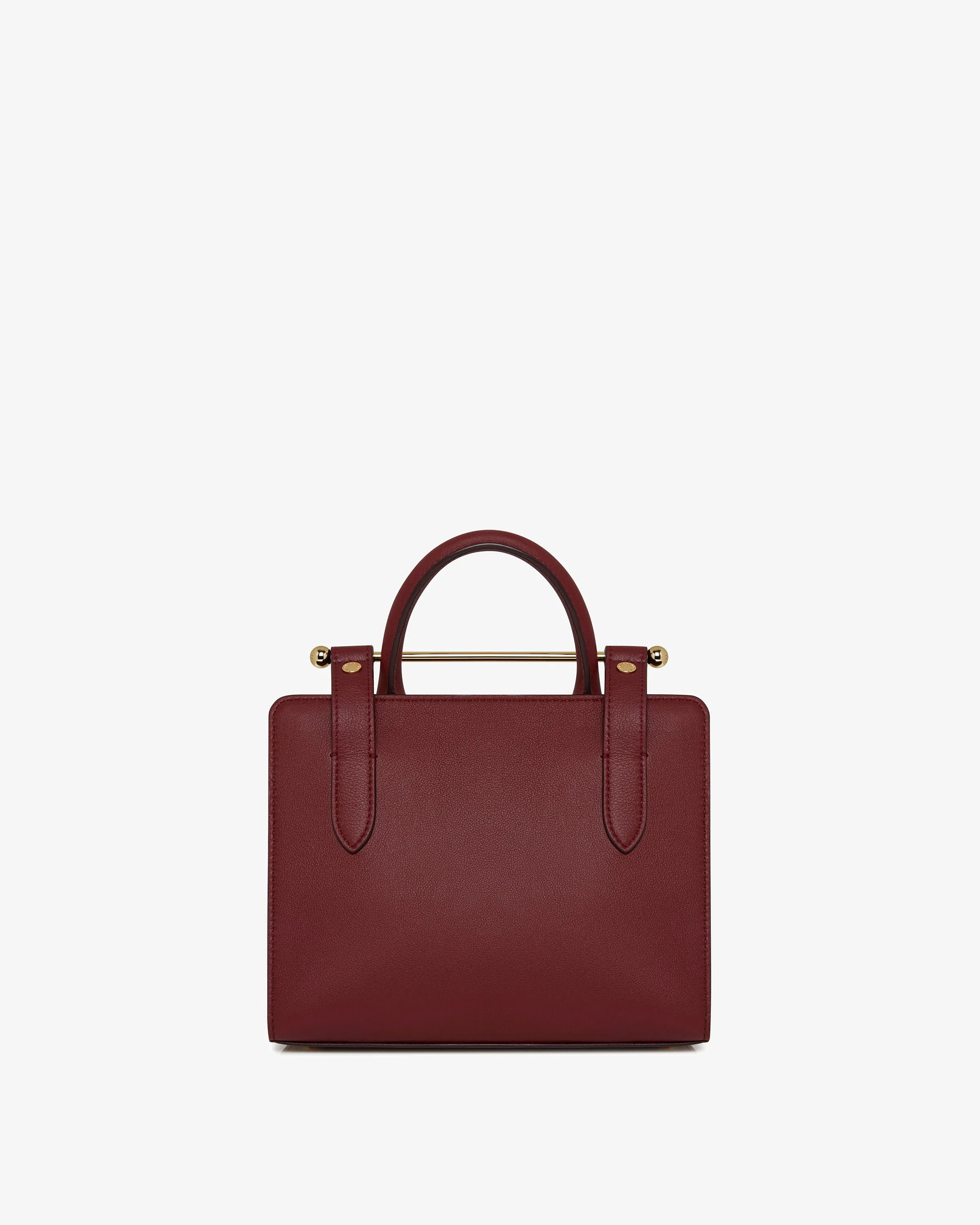 The Strathberry Mini Tote - Oxblood