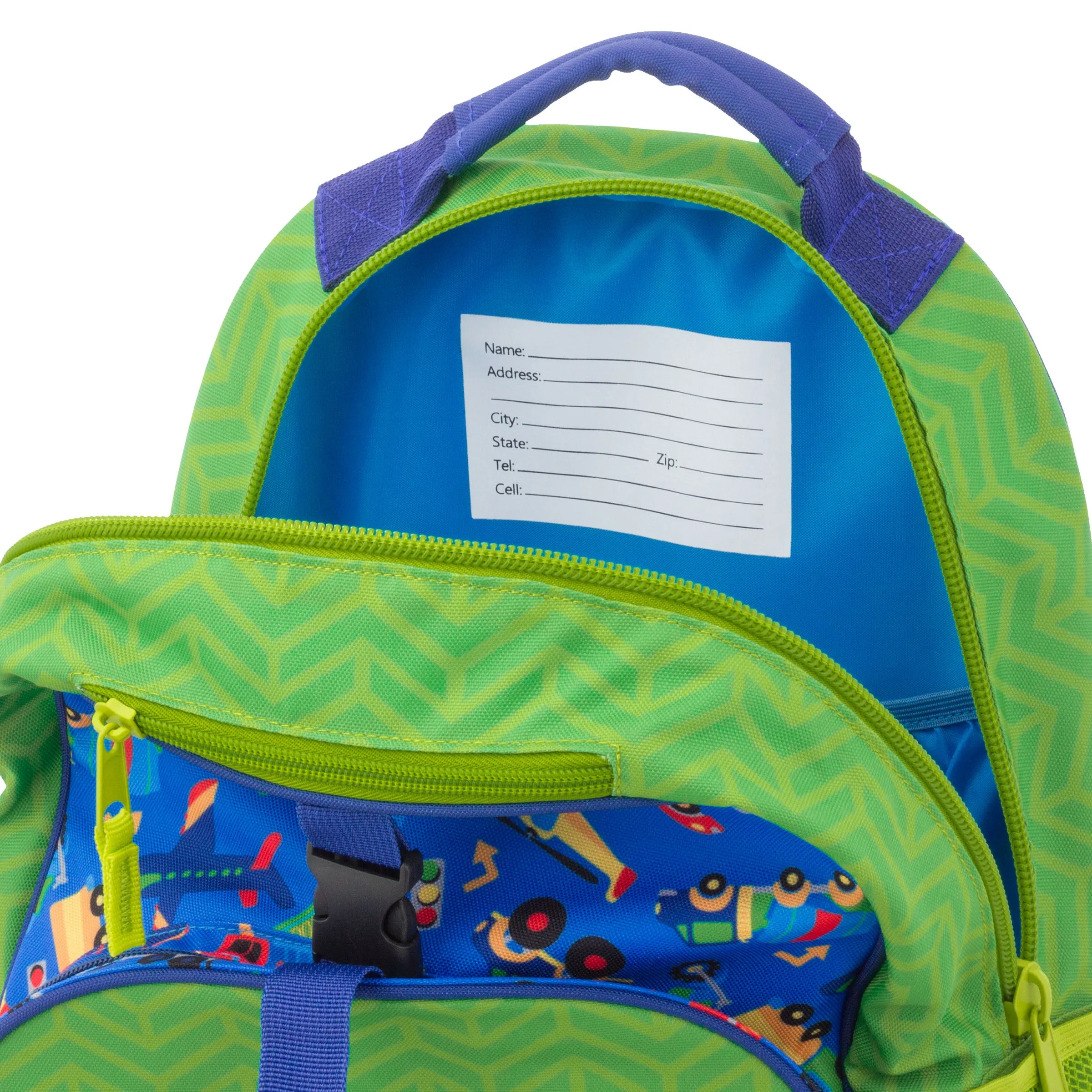 Transportation Print Backpack