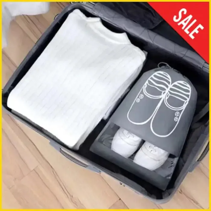 Travel Shoe Bags, Large Shoes Pouch Packing Organizers With Rope For Men And Women