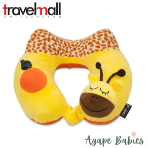 TravelMall Kid’s Inflatable Travel Pillow (Giraffe Edition)