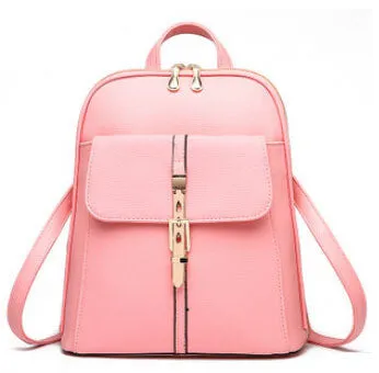 Vogue Star 2017 backpacks women backpack school bags students backpack ladies women's travel bags leather package YA80-173