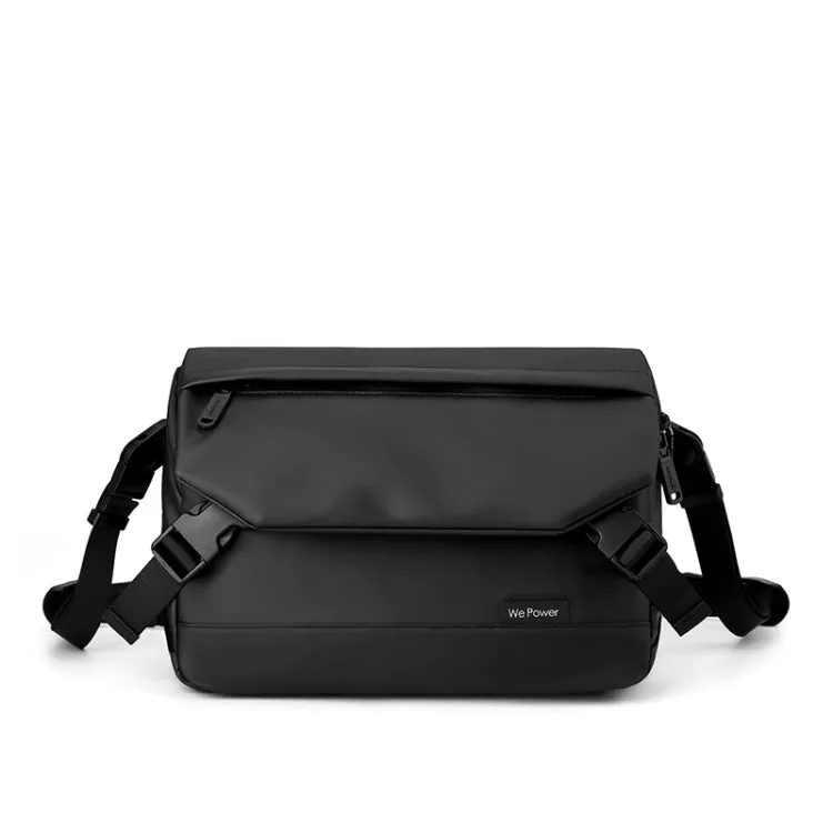 WEPOWER Simple Men Casual Holding Messenger Bags(Black)