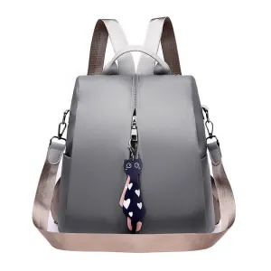 Women's Casual Solid Finish Backpack